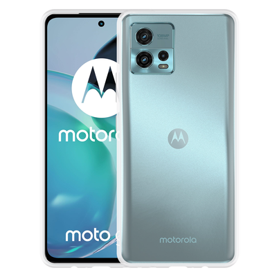 Cazy Soft TPU Hoesje geschikt voor Motorola Moto G72 - Transparant