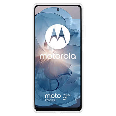 Just in Case Motorola Moto E14 - Soft TPU Case with Necklace Strap - Clear