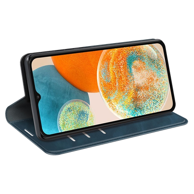 Cazy Wallet Magnetic Hoesje geschikt voor Samsung Galaxy A24 4G - Blauw