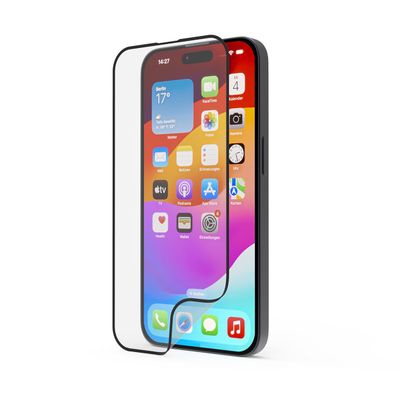 Hama Hiflex Eco Flexible Screenprotector, Full Cover geschikt voor Apple iPhone 15 Plus