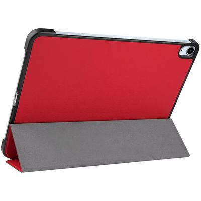 Cazy Hoes geschikt voor iPad Air 11 2024 (6th Gen) - TriFold Tablet Smart Cover - Rood