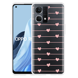 Hoesje geschikt voor Oppo Reno 7 - Pink Love
