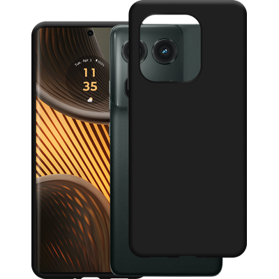 Cazy Soft TPU Hoesje geschikt voor Motorola Edge 50 Ultra - Zwart