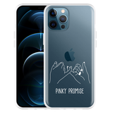 Cazy Hoesje geschikt voor iPhone 12 Pro Max - Pinky Promise