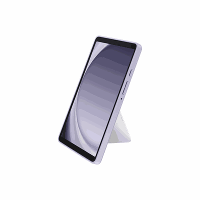Samsung Galaxy Hoes Geschikt voor Tab A9 - Samsung Book Cover - Beschikt Over Automatische Wake/Sleep Functie - Wit