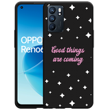 Hoesje Zwart geschikt voor Oppo Reno6 5G - Good Things