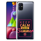 Hoesje geschikt voor Samsung Galaxy M51 - Summer Time