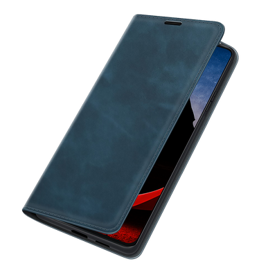 Cazy Wallet Magnetic Hoesje geschikt voor Motorola ThinkPhone - Blauw