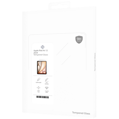 Cazy Screenprotector geschikt voor iPad Air 11 2024 (6th Gen) - Screenprotector van Gehard Glas