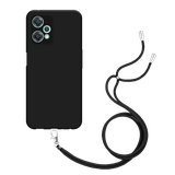 TPU Hoesje met Koord geschikt voor OnePlus Nord CE 2 Lite - Zwart