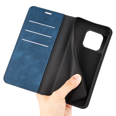 Cazy Wallet Magnetic Hoesje geschikt voor OnePlus 10 Pro - Blauw