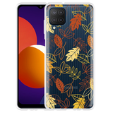 Hoesje geschikt voor Samsung Galaxy M12 - Falling Leaves