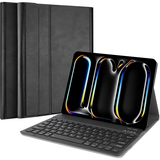 Hoes met Toetsenbord geschikt voor iPad Pro 11 2022 4th (Gen)/Pro 11 2021 (3rd Gen) - Qwerty indeling - Zwart