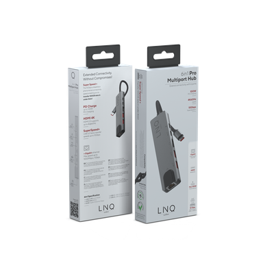 LINQ Connects 6-in-1 Pro USB-C Hub