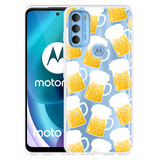 Hoesje geschikt voor Motorola Moto G71 - Bierpullen