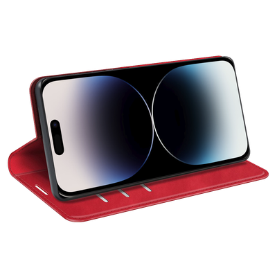 Cazy Wallet Magnetic Hoesje geschikt voor iPhone 14 Pro - Rood