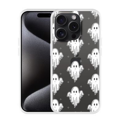 Cazy Hoesje geschikt voor iPhone 15 Pro Spookjes