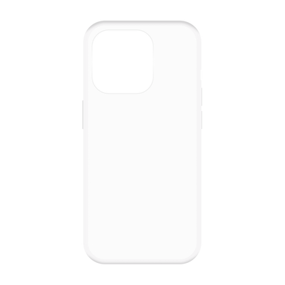 Just in Case iPhone 15 Pro - Soft TPU Case with Necklace Strap - Clear