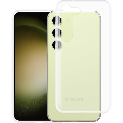 Cazy TPU Hoesje met Koord geschikt voor Samsung Galaxy S23 - Transparant