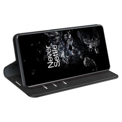 Cazy Wallet Magnetic Hoesje geschikt voor OnePlus 10T - Zwart