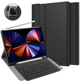 Hoes met Toetsenbord AZERTY - geschikt voor iPad Pro 12.9 2020 (4th Gen) - Zwart