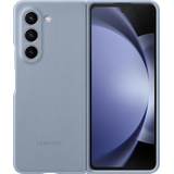 Samsung Hoesje geschikt voor Samsung Galaxy Z Fold5 - ECO-Leather - Icy Blue