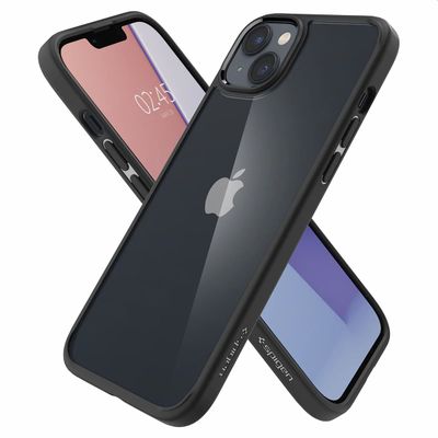 Hoesje iPhone 14 Plus Spigen Ultra Hybrid Case - Zwart
