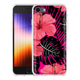 Hoesje geschikt voor iPhone SE 2022 - Tropical Flowers