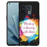 Hoesje Zwart geschikt voor OnePlus 10 Pro - Painting