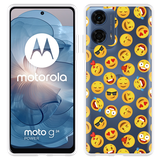 Hoesje geschikt voor Motorola Moto G04/G04s/G24/G24 Power Emoji