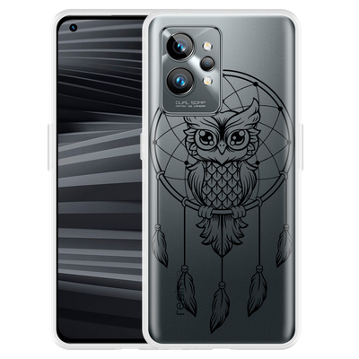 Cazy Hoesje geschikt voor Realme GT2 Pro - Dream Owl Mandala