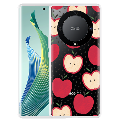 Cazy Hoesje geschikt voor Honor Magic5 Lite Appels