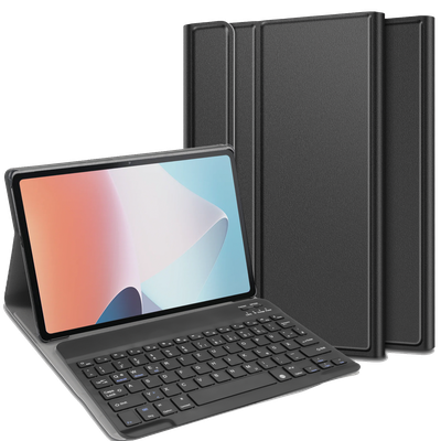Cazy Hoes met Toetsenbord QWERTZ - geschikt voor Lenovo Tab M10 Gen 3 - Zwart
