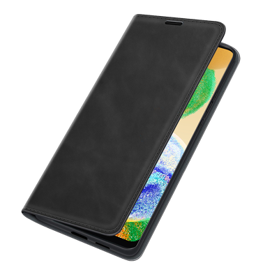 Cazy Wallet Magnetic Hoesje geschikt voor Samsung Galaxy A04s - Zwart