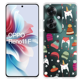 Hoesje geschikt voor Oppo Reno11 F Winter Hats