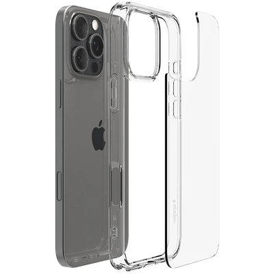 Spigen Hoesje geschikt voor iPhone 16 Pro - Ultra Hybrid - Transparant