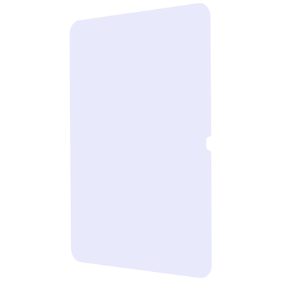 Just in Case iPad 2022 (10th Gen) Blue Filter Tempered Glass - Screenprotector