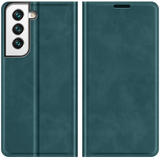 Wallet Magnetic Hoesje geschikt voor Samsung Galaxy S22+ - Groen