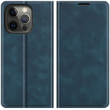 Wallet Magnetic Hoesje geschikt voor iPhone 13 Pro Max - Blauw