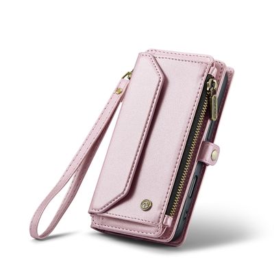 Caseme Case iPhone 16 - Crossbody Wallet Case - Pink