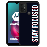 Hardcase hoesje geschikt voor Motorola Moto G10 - Stay Focused