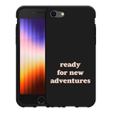 Hoesje Zwart geschikt voor iPhone 7/8 New Adventures