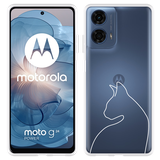 Hoesje geschikt voor Motorola Moto G04/G04s/G24/G24 Power Kattencontour II