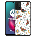 Hardcase hoesje geschikt voor Motorola Moto G10 - Magisch Patroon