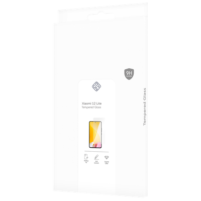 Cazy Tempered Glass Screen Protector geschikt voor Xiaomi 12 Lite - Transparant