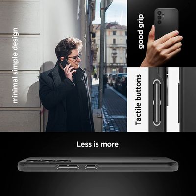 Samsung Galaxy A54 Hoesje - Spigen Thin Fit Case - Zwart