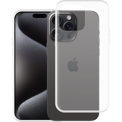 Cazy TPU Hoesje met Koord geschikt voor iPhone 15 Pro Max - Transparant