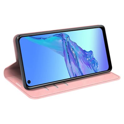 Cazy Wallet Magnetic Hoesje geschikt voor Oppo A53 - Roze