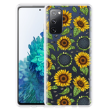 Hoesje geschikt voor Samsung Galaxy S20 FE - Sunflowers