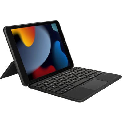 Hoes geschikt voor iPad 10.2 2021/2020 - Gecko Keyboard Cover 2.0 - QWERTY - Grijs